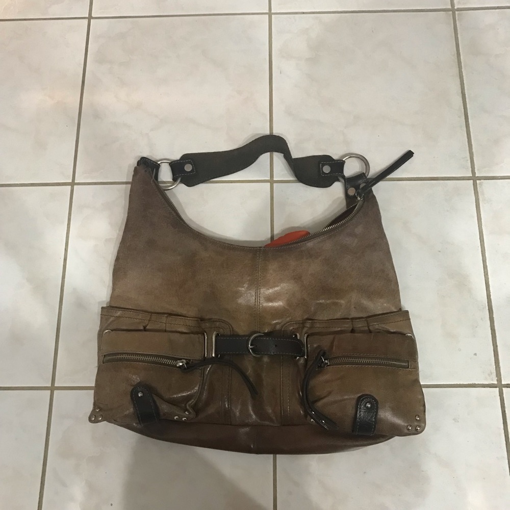 Tano Brown Leather Purse